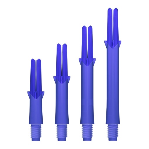 Set 3 Tije L-Style L- Locked Straight Albastru