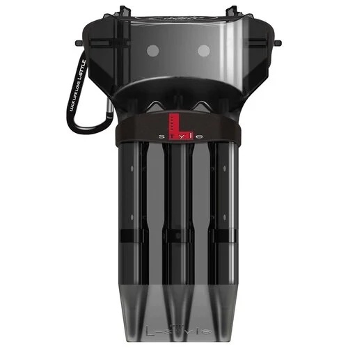 Carcasă Portabilă De Săgeți Cu Carabină L-Style Krystal One Negru Transparent v2