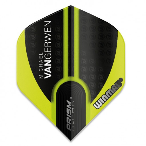 Set 3 Fluturasi Darts Winmau MVG Prism Alpha Standard-Green & Black