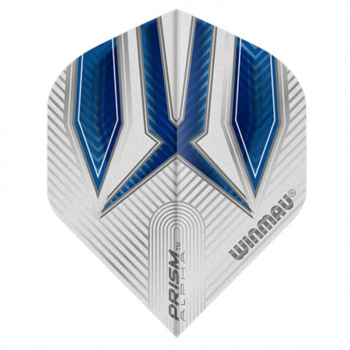 Set 3 Fluturasi Darts Winmau Prism Alpha Standard-Alb & Albastru
