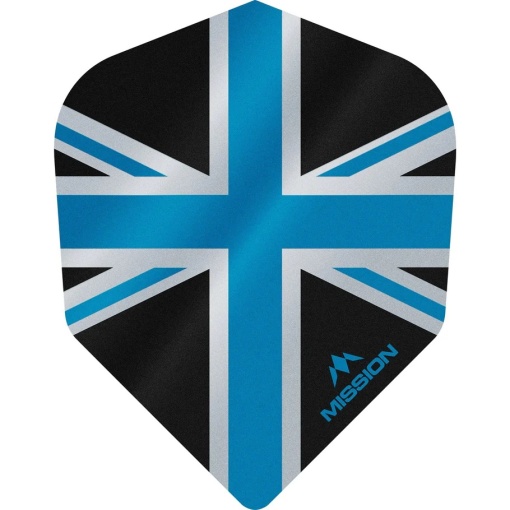 Set 3 Fluturasi Mission Alliance Union Jack, nr 6 Negru & Blue