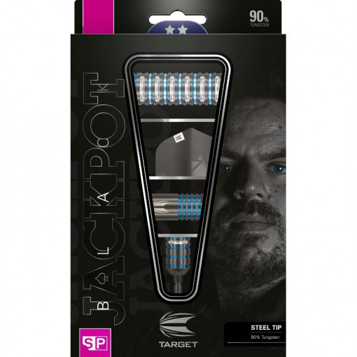 Set 3 Sageti steel darts Adrian Lewis Black SP, 90%