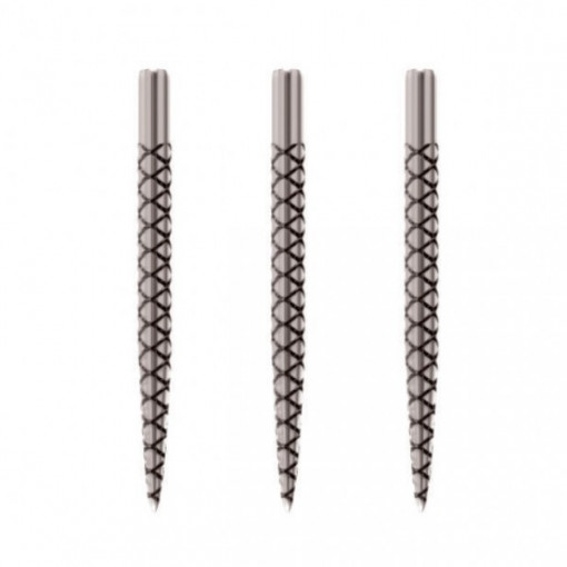 Set 3 Varfuri darts cu grip Diamond Plain - 32 mm