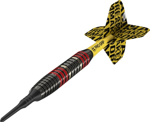 Set 3 Sageti soft darts (varfuri plastic) Dimitri Van den Bergh Brass, 18 g