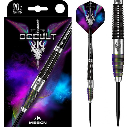 Set 3 Sageti steel darts Mission Ocult