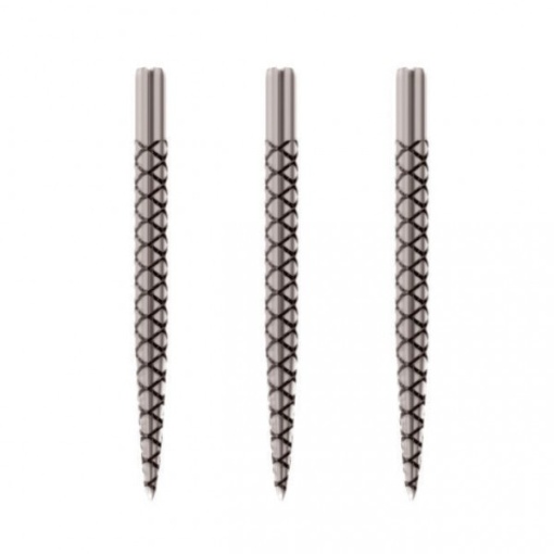 Set 3 Varfuri darts cu grip Diamond Plain - 41 mm