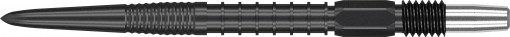 Set 3 Varfuri darts SWISS Firepoint Black - 26 mm