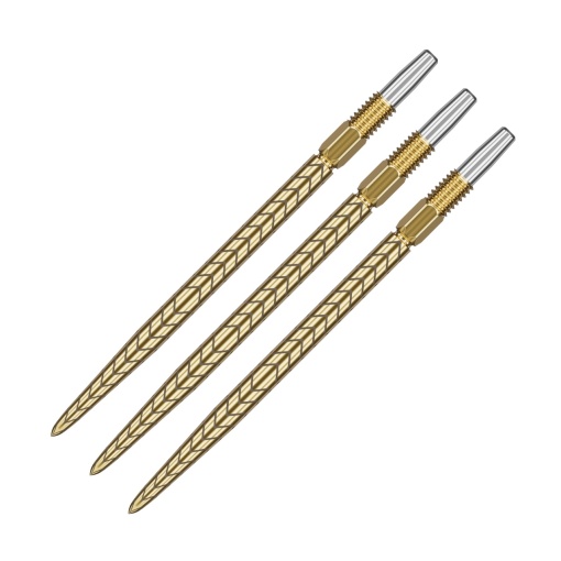 Set 3 Varfuri darts SWISS RVE Gold - 35 mm
