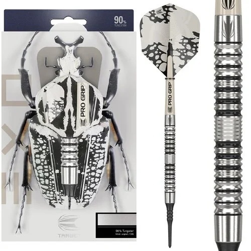 Set 3 Sageti soft darts (varfuri plastic) EXO 10, 90% tungsten