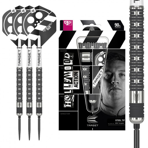Set 3 Sageti steel darts Hollywood Action SP