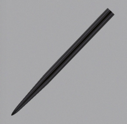 Set 3 Varfuri darts simple Negre - 32 mm