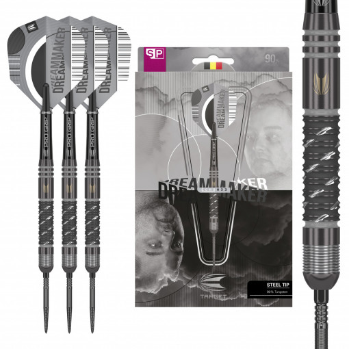 Set 3 Sageti darts Dimitri Van den Bergh 90%, SP X ECHO
