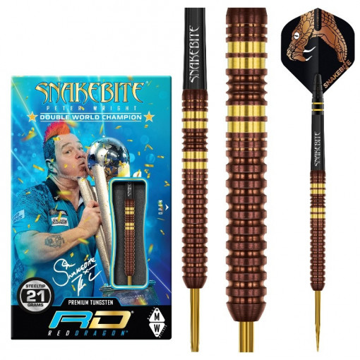 Set 3 Sageti steel darts Peter Wright Cooper Fusion