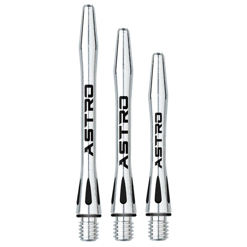 Set 3 Tije Winmau Astro Aluminiu Negru