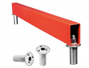 Linie de start Mission Pro Steel Oche - Retractabil Rosu - Img 1