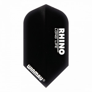 Set 3 Fluturasi Darts Rhino Slim Extra Thick - Negru - Img 2