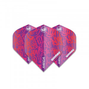 Set 3 Fluturasi Darts Winmau Mega Standard Mov - Like a Boss - Img 2