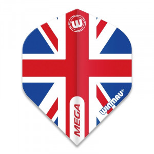 Set 3 Fluturasi Darts Winmau Mega Standard - Union Jack - Img 3