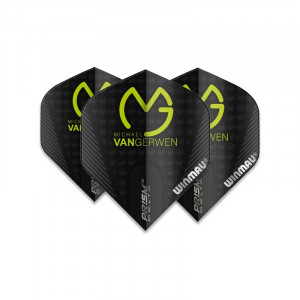Set 3 Fluturasi Darts Winmau MVG Prism Delta Standard-Black - Img 2