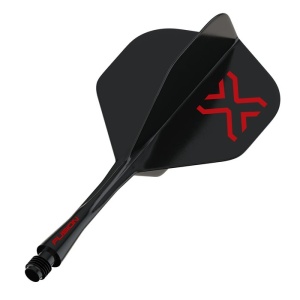 Set 3 Fluturasi Winmau Fusion Blade X Negru Standard Nr 2