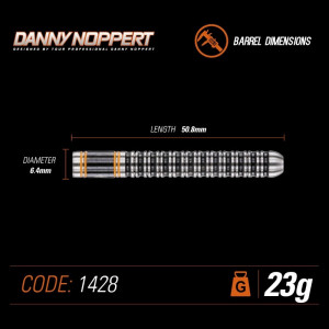 Set 3 Sageti darts Danny Noppert, Winmau - Tungsten 90% - Img 5