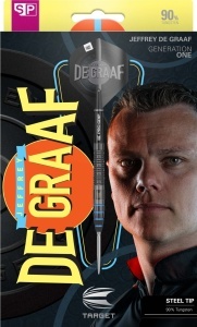 Set 3 Sageti darts Jeffrej de Graaf G1, 23 g - Img 2