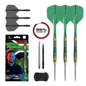 Set 3 Sageti Darts Mission Devon Petersen R2.5, 95% tungsten