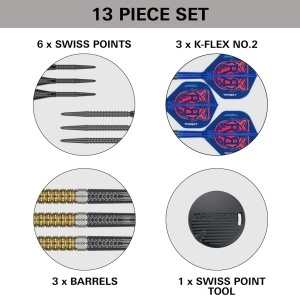 Set 3 Sageti darts Raymond van Barneveld RVB gen 6 - Img 4