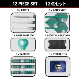 Set 3 Sageti Darts Target Japan Mikuru Suzuki The Miracle G7 Swiss Point 95% - Img 5