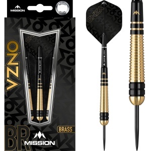 Set 3 Sageti Mission Onza M2 Brass Negru si Auriu, 22 g