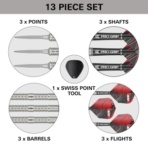 Set 3 Sageti Sebastian Bialecki 90% Tungsten SP, 22 g - Img 4