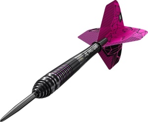 Set 3 Sageti Steel Darts Target Lorraine Winstanley G2 Swiss Point 90%, 24 g - Img 2