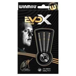 Set 3 Sageti steel darts Winmau MvG Evo-X 22.5g, 90% Tungsten - Img 3