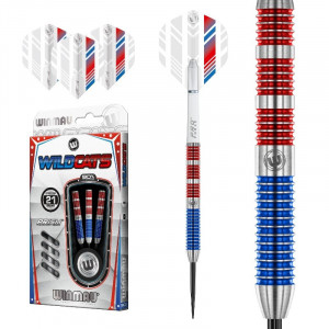 Set 3 Sageti steel darts Winmau Wildcats 90% - Img 1
