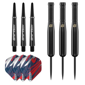 Set 3 Sageti steel GOAT Homerun Brass Black 15 g - Img 3