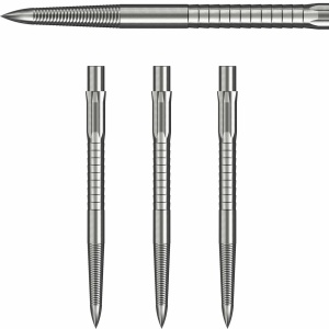Set 3 varfuri Caliburn EVO Dart - Micro Grip - Argintiu - Img 2