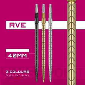 Set 3 Varfuri darts SWISS RVE Gold - 40 mm - Img 2