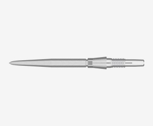 Set 3 Varfuri darts SWISS Storm Nano Argintiu - 26 mm - Img 4