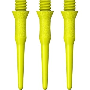 Set 50 Varfuri plastic soft darts (darts electronic) Mission Titan Drift Galben Neon - 2ba - Img 1