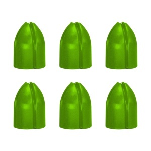 Set 6 Protectii Fluturasi L-Style Shell Lock Verde Clar