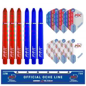 Set complet darts PDC cu Surround si tinta Blade 6 - Img 5