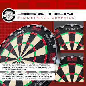 Tinta de darts Profesionala TOR Target - Img 5