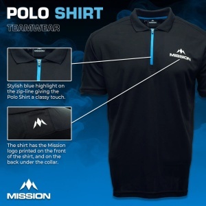 Tricou Mission Teamwear Negru - Img 6