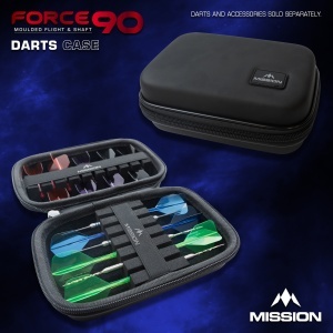 Carcasă Husă pentru săgeți Mission Force 90 - Portofel turnat din EVA - Mare Negru - Img 6