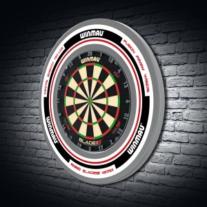Protectie perete Dartsboard Winmau Advance Alb/Rosu - Img 6