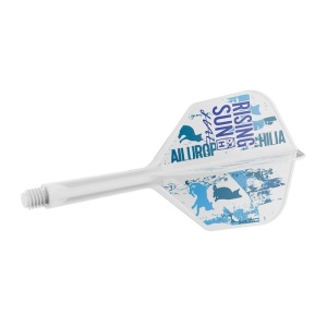 Set 3 Fluturasi Darts Target Japan K-Flex Haruki Muramatsu Rising Sun White NO2