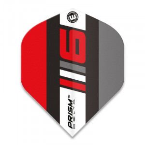 Set 3 Fluturasi Darts Winmau Prism Delta Standard Blade 6 Rosu - Img 3
