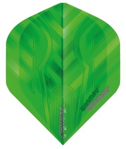 Set 3 Fluturasi Darts Winmau Prism Zeta Standard Verde - Img 3