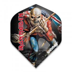 Set 3 Fluturasi Winmau Rhino Rock Legends Iron Maiden Trooper - Img 3