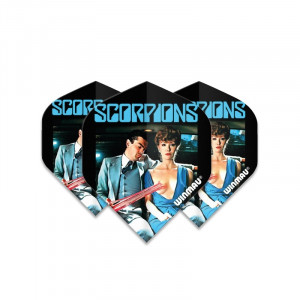 Set 3 Fluturasi Winmau Rhino Rock Legends Scorpions Love Drive - Img 2